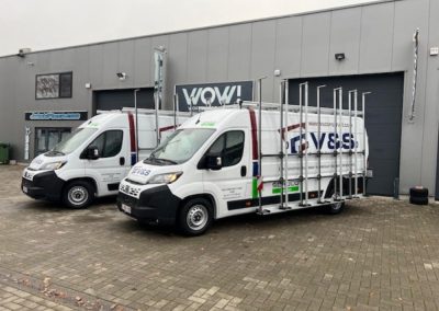 Fiat Ducato – ingericht voor een plaatser van ramen, deuren en gevelconstructies