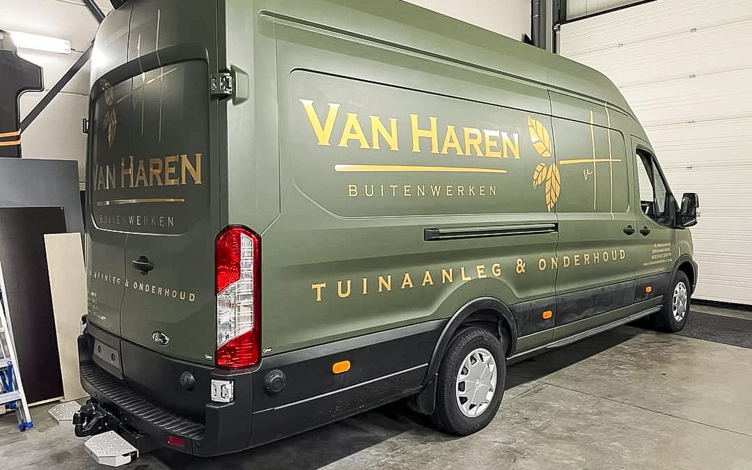 Ford Transit – volledig ingericht voor Van Haren Buitenwerken